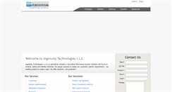 Desktop Screenshot of ingenuityglobal.com